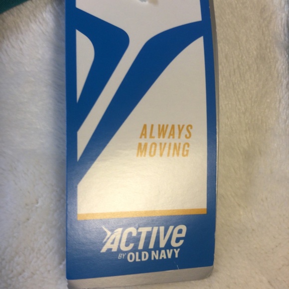 ⭐️ Old Navy Teal Active Wear 3/4 Zip Hoodie with Pockets - Picture 4 of 13